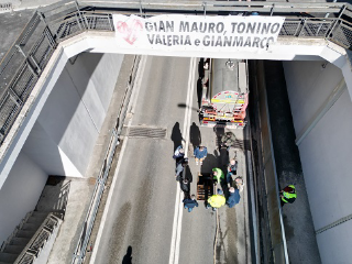 Avezzano - Prove  antiallagamento nel sottopasso di via Don Minzoni